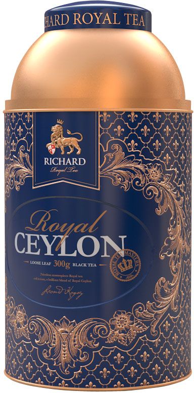 Richard Royal Size черный крупнолистовой чай, 300 г100196 Richard Royal Size черный крупнолистовой чай, 300 г100196Высококачественный крупнлистовой цейлонский чай. Дорогой представительный подарок.
