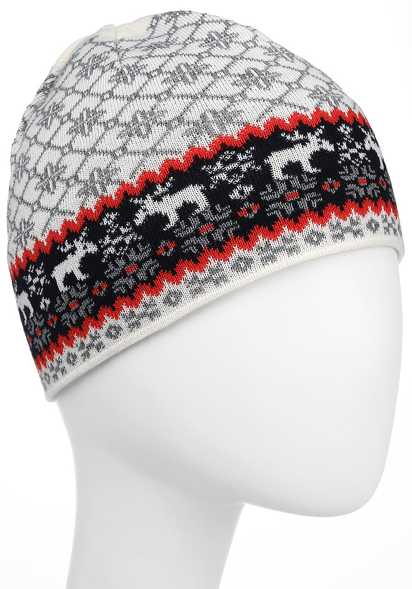 Шапка Kama Cross-Country Beanies, цвет: белый, синий. A96_101. Размер универсальныйA96_101 Шапка Kama Cross-Country Beanies, цвет: белый, синий. A96_101. Размер универсальныйA96_101Полушерстяная шапка с норвежским узором на подкладе с технологией Polycolon. Дополнена маленьким помпоном.