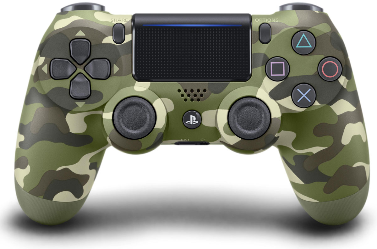 Sony DualShock 4 Cont, Camouflage геймпад для PS4