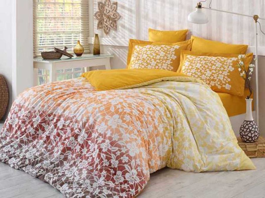 Комплект белья Hobby Home Collection Mira, 1,5-спальный, наволочки 50x70, 70x70, цвет: горчичный1501000883 Комплект белья Hobby Home Collection Mira, 1,5-спальный, наволочки 50x70, 70x70, цвет: горчичный1501000883Комплект постельного белья Hobby Home Collection Mira изготовлен из поплина (100% хлопок). Постельное белье имеет привлекающий внешний вид.Благодаря такому комплекту постельного белья вы сможете создать атмосферу уюта и комфорта в вашей спальне.