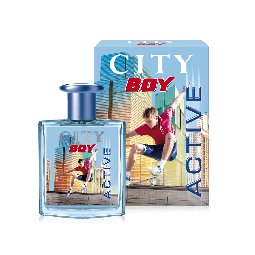 City Parfum, City Boy Active, туалетная вода 50 мл2001011727 City Parfum, City Boy Active, туалетная вода 50 мл2001011727Аромат CITY BOY ACTIVE - для юных покорителей вершин. Действуй! Аромат CITY BOY ACTIVE с яркими и бодрящими нотами лимона, яблока, имбиря и свежими акватическими аккордами подарит мощный заряд энергии и силы, которые помогут достичь не одну высоту!