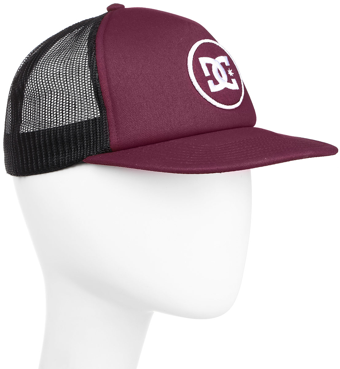 Бейсболка мужская DC Shoes Pillfull, цвет: бордовый, черный. ADYHA03242-RZD0. Размер универсальныйADYHA03242-RZD0 Бейсболка мужская DC Shoes Pillfull, цвет: бордовый, черный. ADYHA03242-RZD0. Размер универсальныйADYHA03242-RZD0Мужская бейсболка DC Shoes Pillfull выполнена из натурального хлопка. Модель оформлена фирменной нашивкой. Задняя часть бейсболки выполнена из сетчатого материала. Объем регулируется при помощи пластикового хлястика с кнопками.