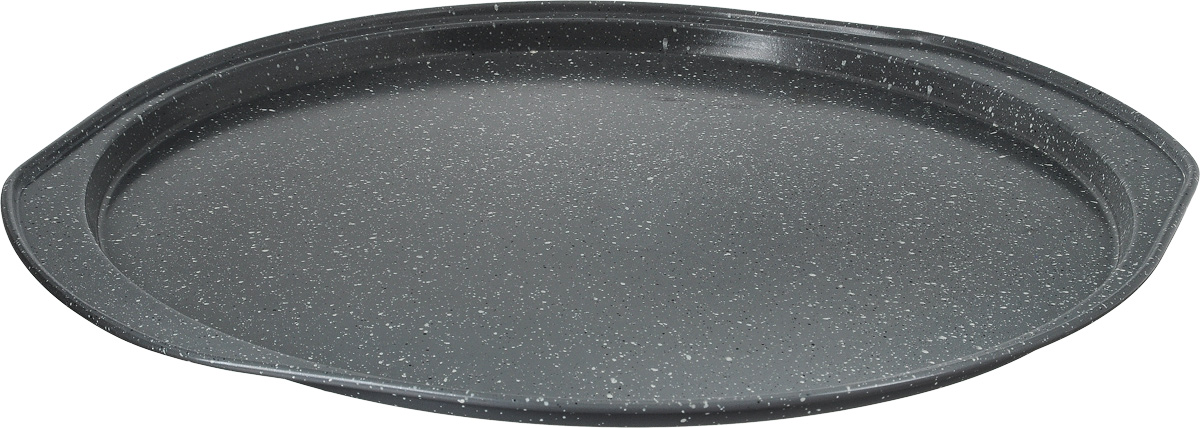 Форма для пиццы Termico Granito, с антипригарным покрытием, 35 х 33 х 1,5 см220439 Форма для пиццы Termico Granito, с антипригарным покрытием, 35 х 33 х 1,5 см220439Круглая форма для пиццы Termico Granito изготовлена из углеродистой стали с керамическим антипригарным покрытием. Покрытие экологичное и безопасное для здоровья, оно не содержит примеси PFOA, свинца и кадмия. Благодаря антипригарному покрытию нет необходимости использовать подсолнечное масло. Пища не пригорает и не прилипает к стенкам, легко достается из формы, сохраняя при этом аккуратный внешний вид. Изделие снабжено удобными ручками. Оно прослужит долго и обеспечит легкое и удобное приготовление вашей любимой пиццы. Можно использовать в духовом шкафу при температуре до 250°С. Внутренний диаметр формы: 31 см.Размер формы с учетом ручек: 35 х 33 х 1,5 см.