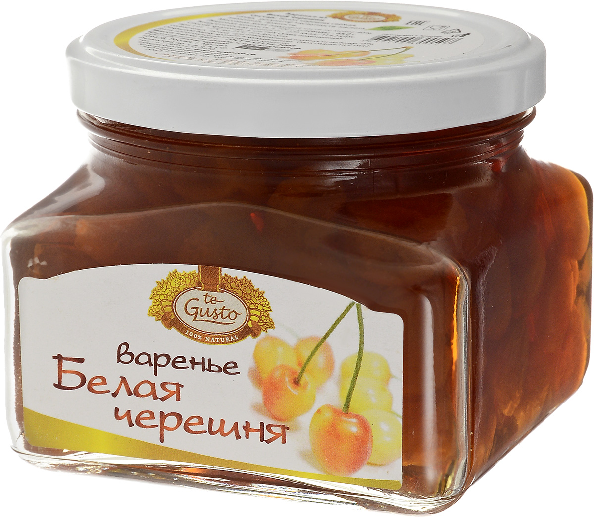где купить te Gusto Варенье из белой черешни, 430 г по лучшей цене