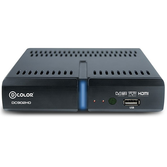D-Color DC902HD DVB-T2 цифровой ТВ-тюнер