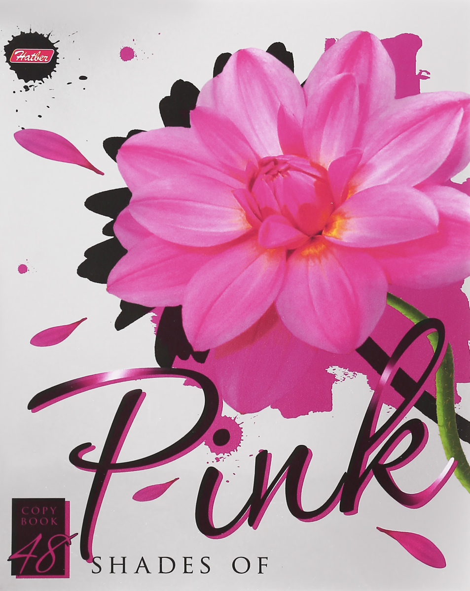 Hatber Тетрадь Pink 48 листов в клетку48Т5мтлВ1_14517 Hatber Тетрадь Pink 48 листов в клетку48Т5мтлВ1_14517Тетрадь Hatber Pink подойдет для школьников и студентов.Обложка, выполненная из металлизированного картона, позволит сохранить тетрадь в аккуратном состоянии на протяжении всего времени использования. Внутренний блок тетради, соединенный двумя металлическими скрепками, состоит из 48 листов белой бумаги. Стандартная линовка в голубую клетку дополнена полями.