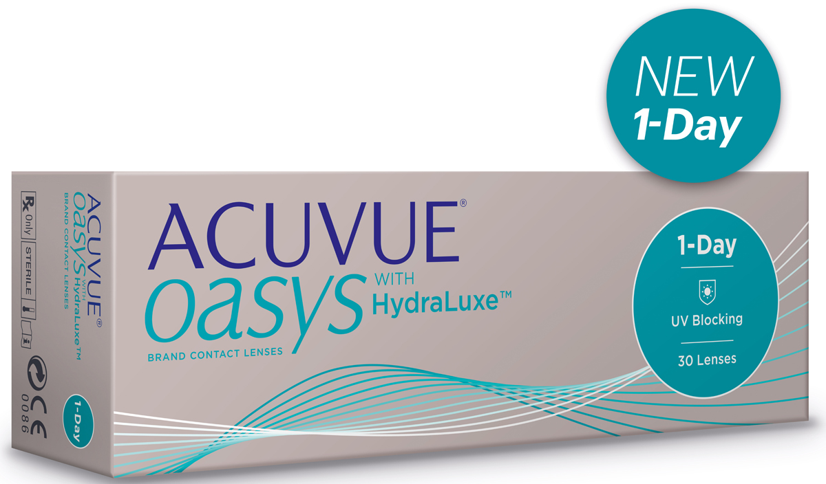 Johnson & Johnson контактные линзы 1-Day ACUVUE Oasys with Hydraluxe 30pk /Радиус 8.5 /Диоптрии -3.50