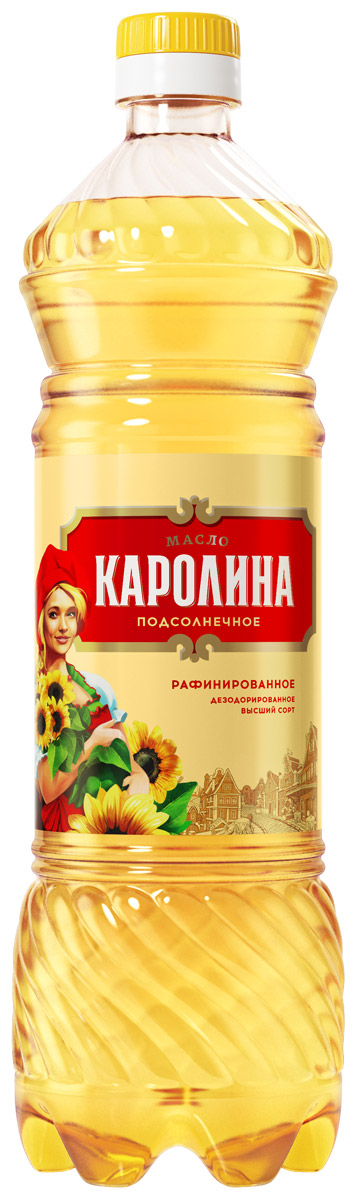 Каролина масло подсолнечное рафинированное высший сорт, 0,9 л4607014782906 Каролина масло подсолнечное рафинированное высший сорт, 0,9 л4607014782906Продукт для современных женщин, желающих в бурном потоке рабочих забот и социальных активностей остаться любящей женщиной и великолепной хозяйкой.