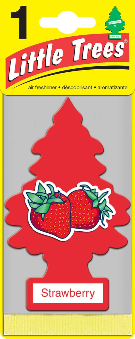 Освежитель Car-Freshner Елочка КлубникаU1P-10312-RUSS Освежитель Car-Freshner Елочка КлубникаU1P-10312-RUSSОригинальный ароматизатор Освежитель Car-Freshner сделан из высококапилярного качественного картона - что позволяет долго сохранять аромат и насыщенность красок изображения. Уникален по эффективности действия, насыщенности и стойкости запахаПовесьте ароматизатор в любом удобном месте - в салоне автомобиля, дома или в офисе - и получайте удовольствие!Характеристики: Материал: 100% спрессованная целлюлоза, полимеры, нетоксичные отдушки.Размер упаковки: 19 см х 7,5 см х 1 см.Уважаемые клиенты! Обращаем ваше внимание на возможные изменения в дизайне упаковки. Качественные характеристики товара остаются неизменными. Поставка осуществляется в зависимости от наличия на складе.