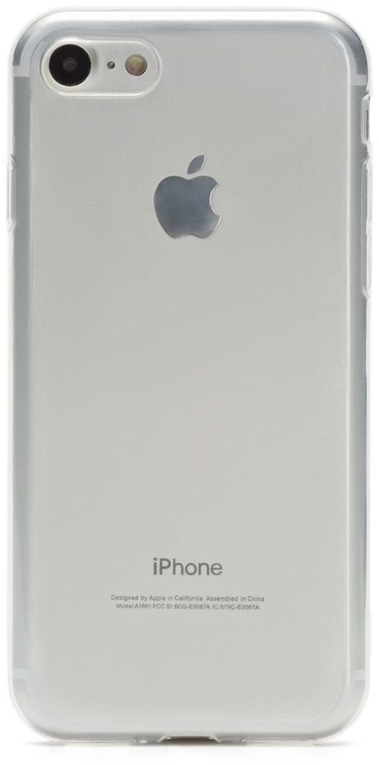 uBear Soft Tone Case чехол для iPhone 7/8 Black Onyx, Clear