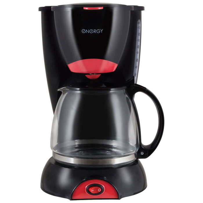 Energy EN-606, Black Red кофеварка