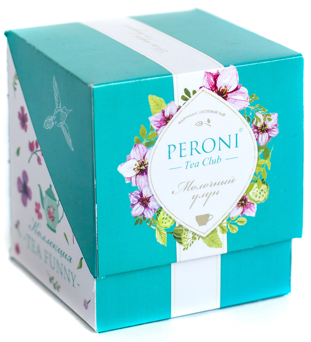 Peroni Tea Funny Молочный улун черный листовой чай, 60 г50t Peroni Tea Funny Молочный улун черный листовой чай, 60 г50tМарочный чай поставляется с исторических плантаций. Чайный лист обрабатывается только традиционным методом, без современных ускоренных технологий ферментации. Район произрастания сырья охраняется государством, а вкус и аромат контролируется экспертным сообществом дегустаторов и чайных мастеров. Так удаётся сохранить точно тот вкус, который на протяжение столетий приводил в восторг китайских императоров. Насладитесь классическим вкусом действительно хорошего чая!