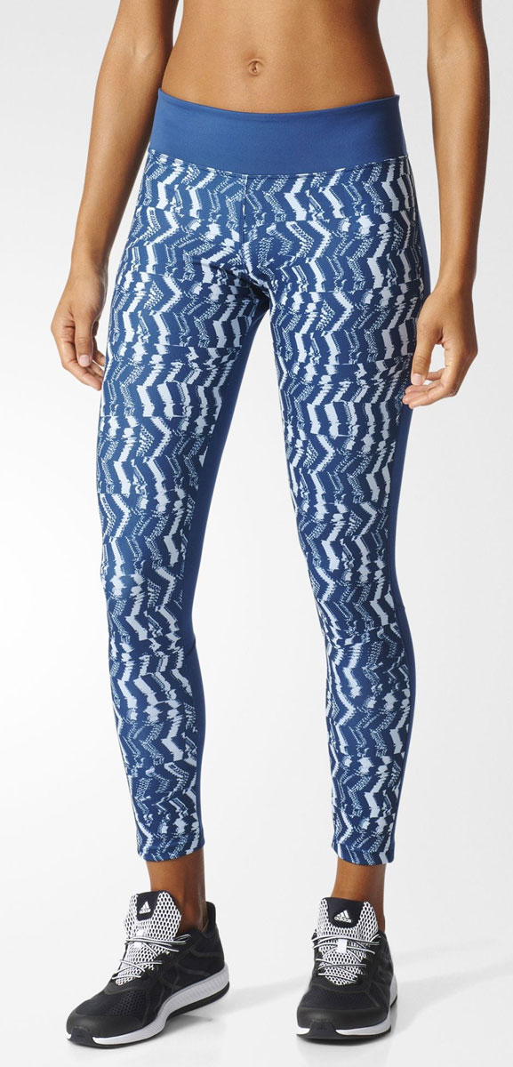 Леггинсы женские adidas D2M Longtightp2, цвет: синий. BQ2079. Размер XL (52/54)BQ2079 Леггинсы женские adidas D2M Longtightp2, цвет: синий. BQ2079. Размер XL (52/54)BQ2079Леггинсы женские adidas D2M Longtightp2 подарят полную свободу движений во время тренировки. Графический принт на лицевой стороне. Облегающий крой и эластичная ткань из переработанных материалов. Технология climalite эффективно отводит излишки влаги, сохраняя ощущение свежести.
