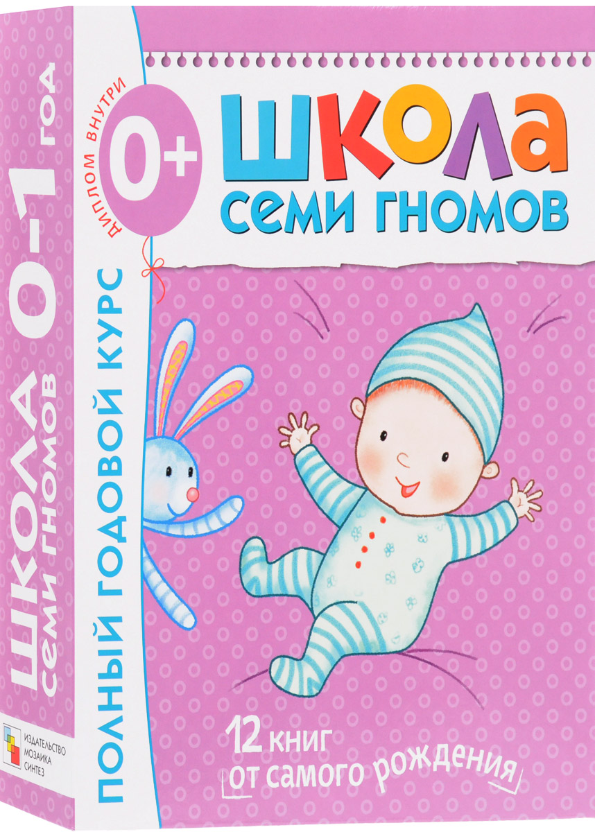 Полный годовой курс. Для занятий с детьми от рождения до 1 года (комплект из 12 книг). Дарья Денисова