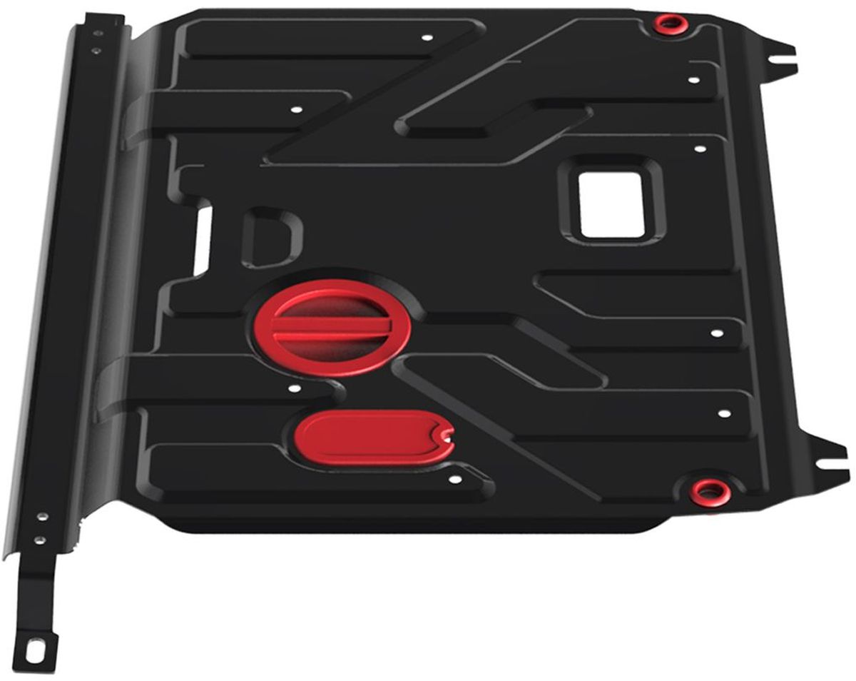 Защита картера и КПП Автоброня Hyundai Solaris 2011-2016/Kia Rio 2011-2016, сталь 2 мм111.02343.1 Защита картера и КПП Автоброня Hyundai Solaris 2011-2016/Kia Rio 2011-2016, сталь 2 мм111.02343.1Защита картера и КПП Автоброня для Hyundai Solaris, V - 1,4; 1,6 2011-2016/Kia Rio картер, V - 1,4; 1,6 2011-2016, сталь 2 мм, комплект крепежа, 111.02343.1Стальные защиты Автоброня надежно защищают ваш автомобиль от повреждений при наезде на бордюры, выступающие канализационные люки, кромки поврежденного асфальта или при ремонте дорог, не говоря уже о загородных дорогах.- Имеют оптимальное соотношение цена-качество.- Спроектированы с учетом особенностей автомобиля, что делает установку удобной.- Защита устанавливается в штатные места кузова автомобиля.- Является надежной защитой для важных элементов на протяжении долгих лет.- Глубокий штамп дополнительно усиливает конструкцию защиты.- Подштамповка в местах крепления защищает крепеж от срезания.- Технологические отверстия там, где они необходимы для смены масла и слива воды, оборудованные заглушками, закрепленными на защите.Толщина стали 2 мм.В комплекте крепеж и инструкция по установке.