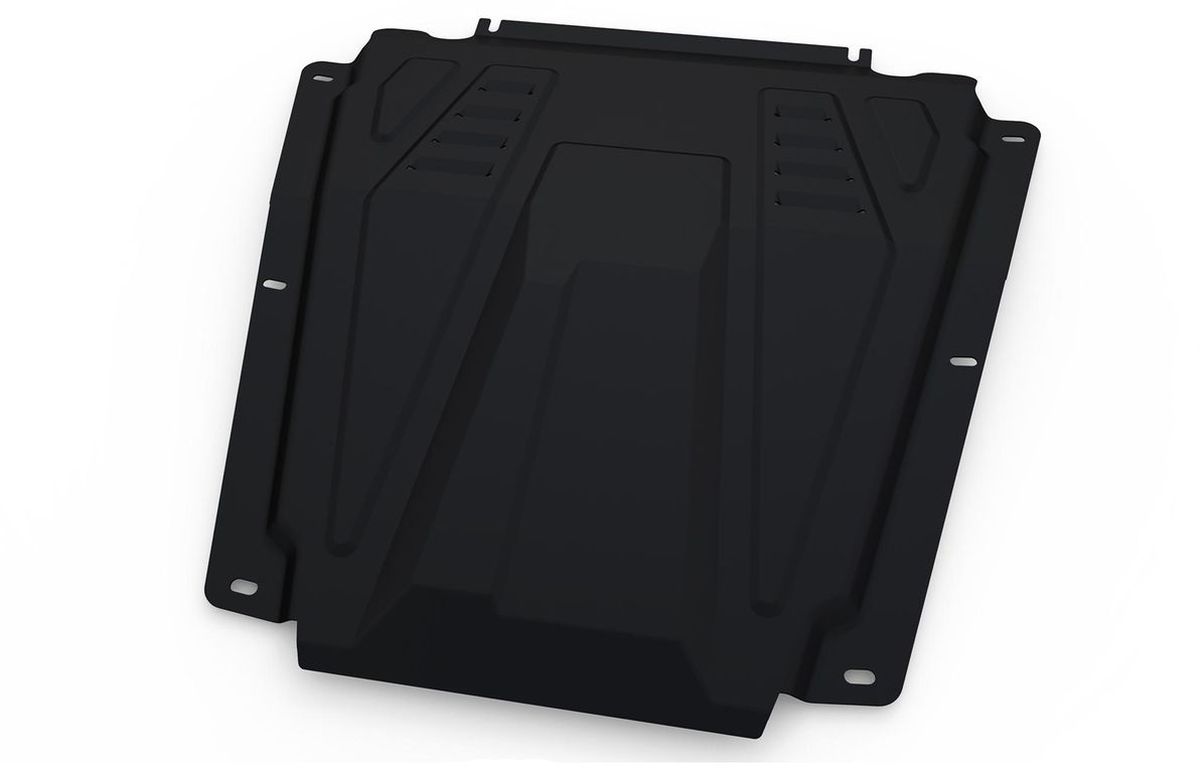 Защита редуктора Автоброня Nissan Qashqai 2014-2015 2015-/Nissan X-Trail 2015-/Renault Koleos 2017-, сталь 2 мм111.04150.1 Защита редуктора Автоброня Nissan Qashqai 2014-2015 2015-/Nissan X-Trail 2015-/Renault Koleos 2017-, сталь 2 мм111.04150.1Защита редуктора Автоброня для Nissan Qashqai 4WD, V - 2,0 2014-2015 2015-/Nissan X-Trail 4WD, V - 2,0: 2,5 2015-/Renault Koleos, V - 2.0; 2.5 2017-, сталь 2 мм, комплект крепежа, 111.04150.1Другие части из комплекта: 111.04158.1 - защита картера и кпп, 111.04149.1 - защита топливного бака.Стальные защиты Автоброня надежно защищают ваш автомобиль от повреждений при наезде на бордюры, выступающие канализационные люки, кромки поврежденного асфальта или при ремонте дорог, не говоря уже о загородных дорогах.- Имеют оптимальное соотношение цена-качество.- Спроектированы с учетом особенностей автомобиля, что делает установку удобной.- Защита устанавливается в штатные места кузова автомобиля.- Является надежной защитой для важных элементов на протяжении долгих лет.- Глубокий штамп дополнительно усиливает конструкцию защиты.- Подштамповка в местах крепления защищает крепеж от срезания.- Технологические отверстия там, где они необходимы для смены масла и слива воды, оборудованные заглушками, закрепленными на защите.Толщина стали 2 мм.В комплекте крепеж и инструкция по установке.Уважаемые клиенты!Обращаем ваше внимание на тот факт, что защита имеет форму, соответствующую модели данного автомобиля. Наличие глубокого штампа и лючков для смены фильтров/масла предусмотрено не на всех защитах. Фото служит для визуального восприятия товара.
