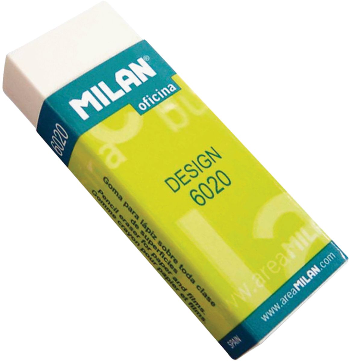 Milan Ластик Design 6020 прямоугольныйCPM6020 Milan Ластик Design 6020 прямоугольныйCPM6020Ластик Milan Design 6020 - это синтетический ластик широкого спектра применения в области дизайна и графики, конструкторских работ, архитектурных проектов. Картонный держатель, высокие функциональные свойства.