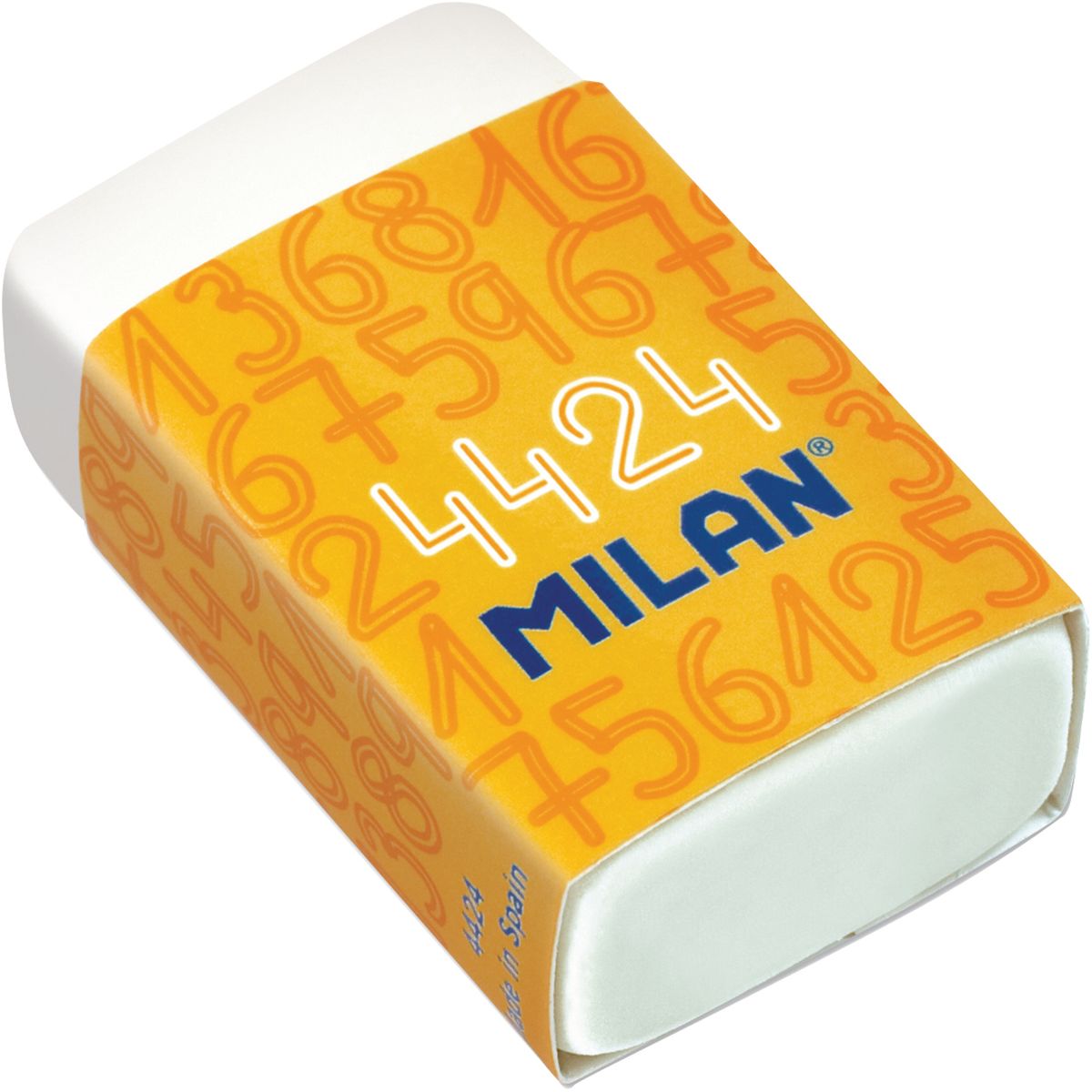 Milan Ластик 4424CMM4424 Milan Ластик 4424CMM4424Мягкий синтетический каучуковый ластик Milan подходит для удаления штрихов от большинства графитовых карандашей на всех видах поверхностей.