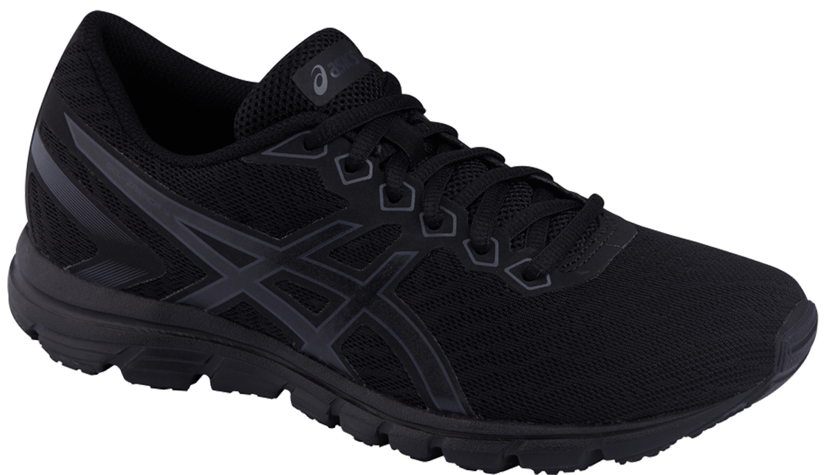 Кроссовки для бега женские Asics Gel-Zaraca 5, цвет: черный, серый. T6G8N-9095. Размер 7 (36,5)T6G8N-9095 Кроссовки для бега женские Asics Gel-Zaraca 5, цвет: черный, серый. T6G8N-9095. Размер 7 (36,5)T6G8N-9095Женские беговые кроссовки дадут отличный старт вашим пробежкам и тренировкам в спортзале. Благодаря амортизации вы будете чувствовать себя комфортно и на асфальте, и на беговой дорожке. Дышащая сетка дарит ногам ощущение прохлады. Спринтерский образ благодаря стилю, заимствованному из мира скоростного бега. Ощущение прохлады во время бега благодаря новому сетчатому верху. Комфорт благодаря отличной амортизации.