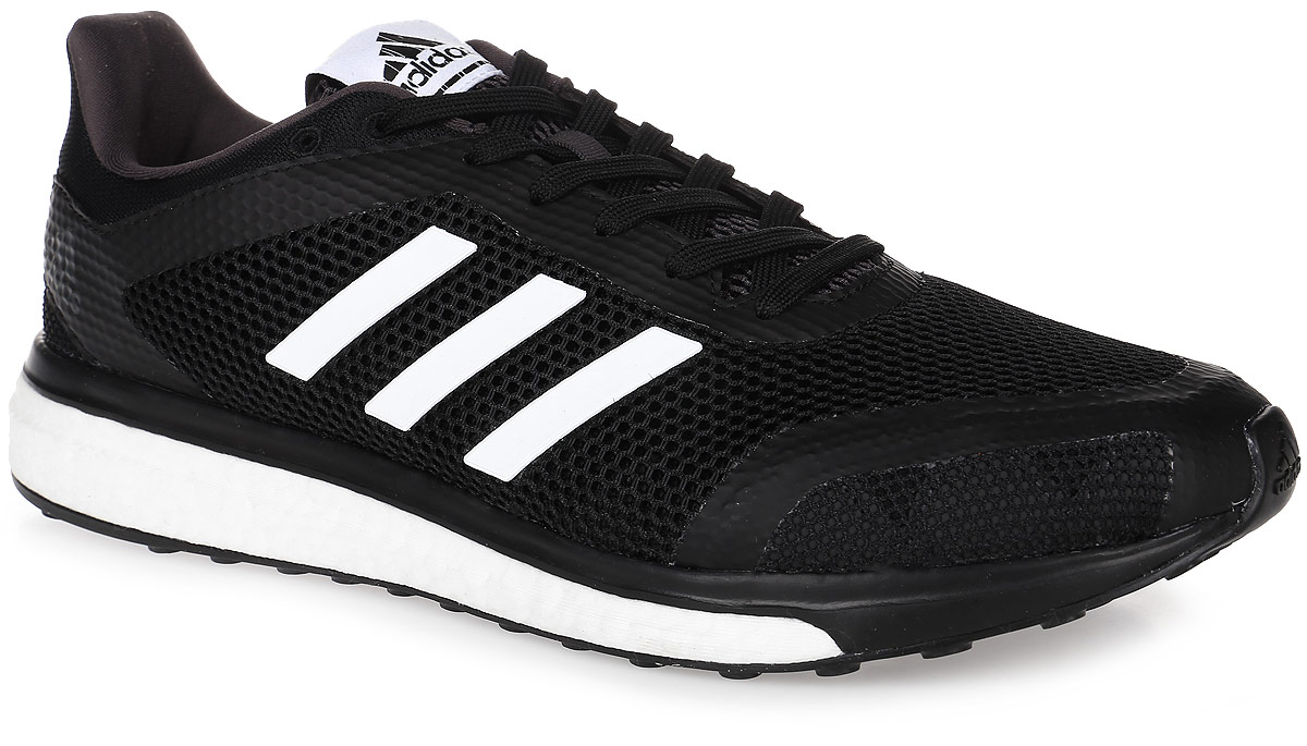Кроссовки для бега мужские adidas Performance Response + M, цвет: черный, белый. BB2982. Размер 10,5 (44)BB2982 Кроссовки для бега мужские adidas Performance Response + M, цвет: черный, белый. BB2982. Размер 10,5 (44)BB2982Мужские кроссовки для бега adidas Performance Response + M выполнены из текстиля и оформлены фирменными накладками из полимера. Шнурки надежно зафиксируют модель на ноге. Внутренняя поверхность из сетчатого текстиля комфортна при движении. Стелька выполнена из легкого ЭВА-материала с поверхностью из текстиля.Подошва изготовлена из высококачественной легкой резины и дополнена рельефным рисунком.