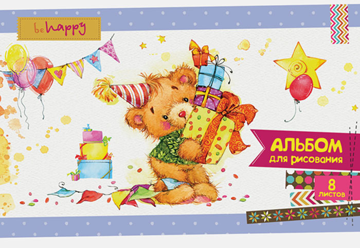 ArtSpace Альбом для рисования Мультяшки Cute Fluffy 8 листовА08ф_9131_мишка ArtSpace Альбом для рисования Мультяшки Cute Fluffy 8 листовА08ф_9131_мишкаАльбом для рисования ArtSpace Мультяшки. Cute Fluffy непременно порадует маленького художника и вдохновит его на творчество.Высокое качество бумаги позволяет карандашам, фломастерам и краскам ровно ложиться на поверхность и не растекаться по листу. Способ крепления - скрепки. В альбоме 8 листов.Во время рисования совершенствуется ассоциативное, аналитическое и творческое мышления. Занимаясь изобразительным творчеством, ребенок тренирует мелкую моторику рук, становится более усидчивым и спокойным и, конечно, приобщается к общечеловеческой культуре.