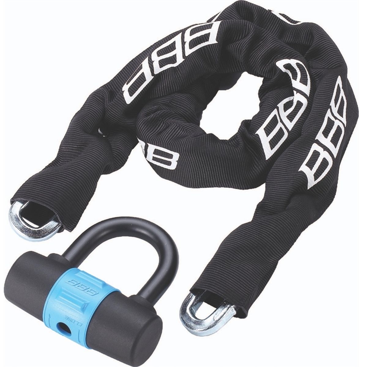 Замок велосипедный BBB Power U Lock, с ключом, 10 мм х 1 мBBL-26 Замок велосипедный BBB Power U Lock, с ключом, 10 мм х 1 мBBL-26Замок велосипедный BBB Power U Lock имеет толстую и прочную цепь для максимально надежной защиты. Навесной замок выполнен из упрочненной стали с чрезвычайно стойкой ко взлому личиной. Нейлоновая оплетка обеспечивает простоту перевозки и защиту вашего велосипеда от царапин и потертостей. Заглушка на замочной скважине защищает ее от грязи и пыли.Два номерных ключа в комплекте.Размер цепи: 1 x 1 x 100 см.Габариты навесного замка: 110 х 110 мм.