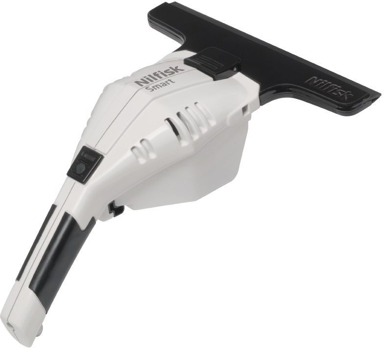 Бытовой стеклоочиститель Nilfisk SMART White18451176 Бытовой стеклоочиститель Nilfisk SMART White18451176Новый аккумуляторный стеклоочиститель Nilfisk Smart обеспечивает мойку окон без разводов и справляется со своей работой очень быстро.Удобное устройство всасывает воду со стекла после мытья, не допуская подтеков грязной воды и разводов. Продуманный эргономичный дизайн позволяет легко мыть даже самые низкие подоконники и, если сравнивать с традиционными методами, мойка проходит заметно быстрее и проще. Аккумуляторный стеклоочиститель Nilfisk Smart также подходит для мойки зеркал и кафеля в домашнем хозяйстве. Это просто здорово.Особенности: Эргономичный дизайнЛегкий весКонтейнер для грязной воды 100млДлительное время работы аккумулятораЗажим для крепления к поясному ремню