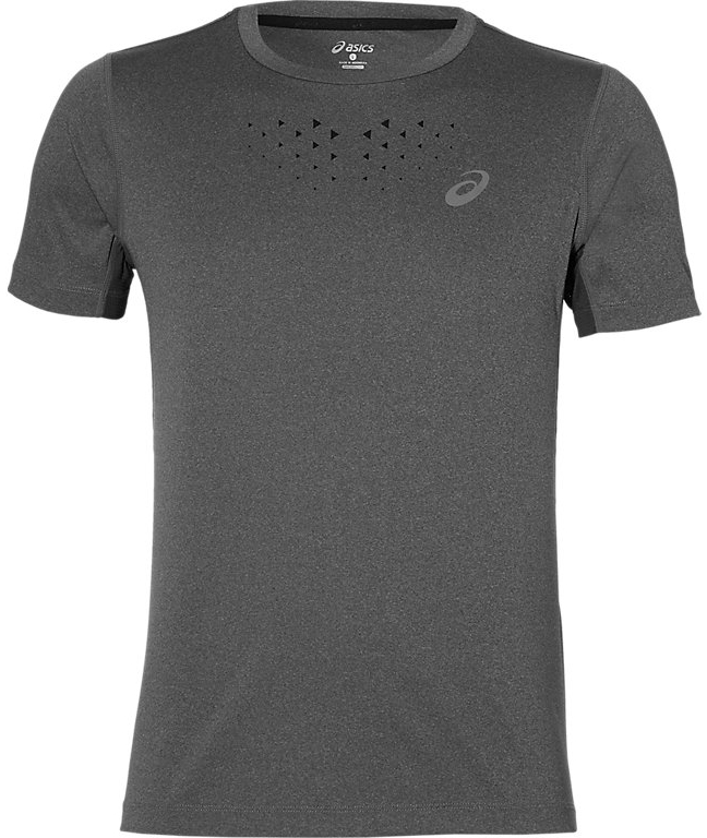 Футболка для бега мужская Asics Stride SS Top, цвет: серый. 141198-0773. Размер L (50/52)141198-0773 Футболка для бега мужская Asics Stride SS Top, цвет: серый. 141198-0773. Размер L (50/52)141198-0773Мужская футболка Asics выполнена из эластичного полиэстера.У модели классический круглый ворот и короткие стандартные рукава. Изделие оформлено дышащими вставками и дополнено светоотражающими деталями. Технология Motion Dry позволяет выводить влагу, оставляя тело сухим и сохраняя его оптимальный температурный режим.