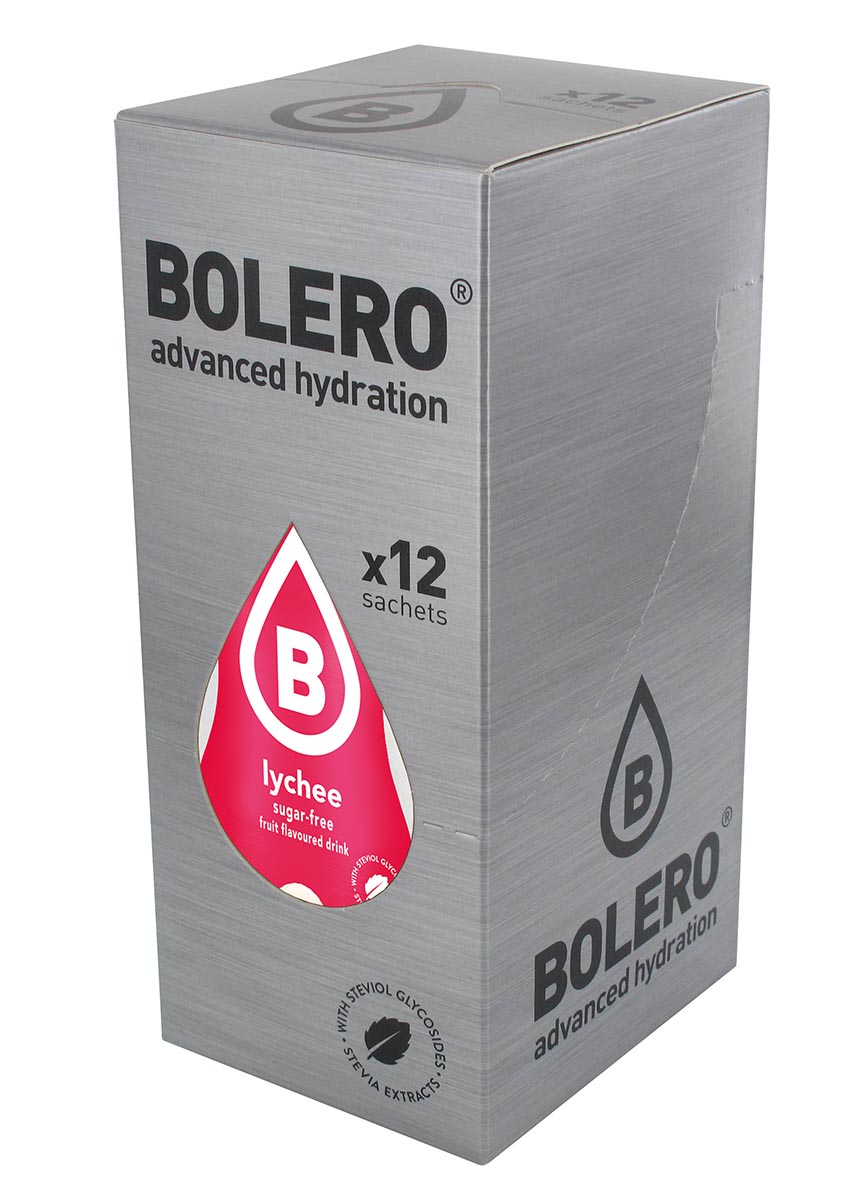 Напиток быстрорастворимый Bolero Lychee / Личи, 9 г х 12 штЦБ-00003142 Напиток быстрорастворимый Bolero Lychee / Личи, 9 г х 12 штЦБ-00003142Быстрорастворимый напиток предназначен для спортсменов, в период интенсивных тренировок в дополнение к основному рациону в соответствии с программой, разработанной для данных видов спорта. Каждый пакетик (9 г) рассчитан на приготовление 1,5-2 литра сока. Их также очень удобно носить с собой. Состав: без добавления ГМО. Не содержит глютен, без сахара. -Лимонная кислота, яблочная кислота, мальтодекстрин;- ароматические и вкусовые вещества; - L-аскорбиновая кислота. - натуральные ароматизаторы и подсластители: ацесульфам К, сукралоза,стевиогликозиды (экстракты стевии), регулятор кислотности: тринатрийцитрат. - разрыхлитель: трикальцийфосфат; - загустители: гуаровая камедь, гуммиарабик (аравийская камедь). Товар не является лекарственным средством. Товар не рекомендован для лиц младше 18 лет. Могут быть противопоказания иследует предварительно проконсультироваться со специалистом. Товар сертифицирован.