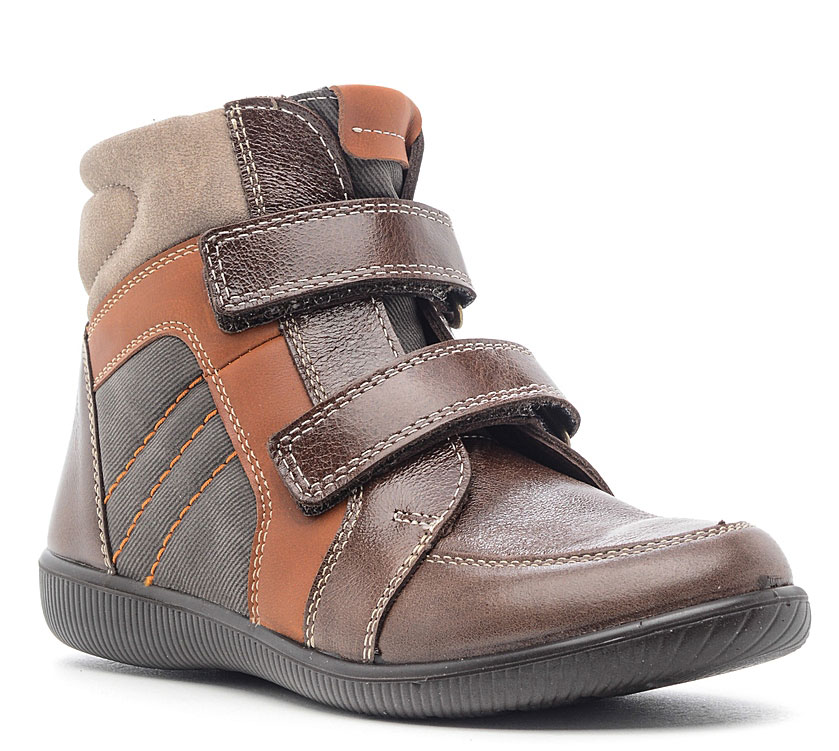 Ботинки для мальчика San Marko, цвет: коричневый. 62102. Размер 32