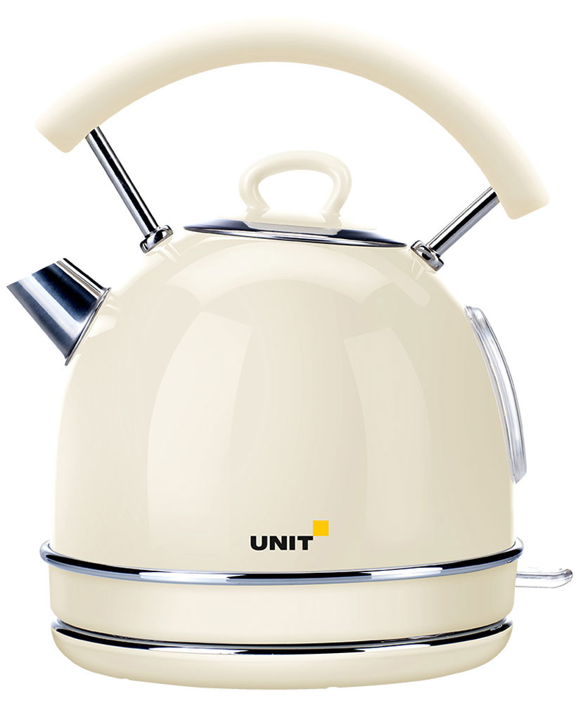 Unit UEK-261, Beige чайник электрическийUEK-261 бежевый Unit UEK-261, Beige чайник электрическийUEK-261 бежевыйЭлектрический чайник Unit UEK-261 в стильном корпусе из высококачественной нержавеющей стали с декоративным эмалевым покрытием создаст особую атмосферу и подчеркнет индивидуальность вашей кухни.Мощный нагревательный элемент позволяет вскипятить 1,7 литра воды за считанные минуты, съемный моющийся фильтр предотвращает попадание мелких частиц накипи в чашку, благодаря чему вода всегда будет чистой и приятной на вкус, а функция автоматического отключения обеспечивает безопасное использование прибора и экономию электроэнергии.