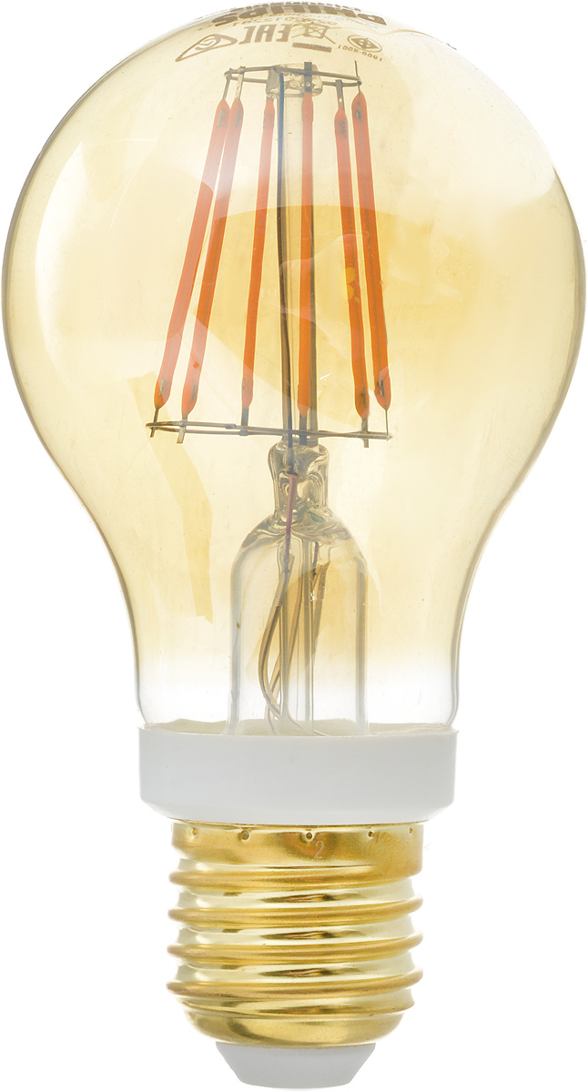 Лампа светодиодная Philips LED bulb, цоколь E27, 7,5W, 2000KЛампа LEDCla 7.5-60W A60 E27 2000K GOLD Лампа светодиодная Philips LED bulb, цоколь E27, 7,5W, 2000KЛампа LEDCla 7.5-60W A60 E27 2000K GOLDСовременные светодиодные лампы LED bulb экономичны, имеют долгий срок службы и мгновенно загораются, заполняя комнату светом. Лампа классической формы и высокой яркости позволяет создать уютную и приятную обстановку в любой комнате вашего дома.Светодиодные лампы потребляют на 88 % меньше электроэнергии, чем обычные лампы накаливания, излучая при этом привычный и приятный теплый свет. Срок службы светодиодной лампы LED bulb составляет до 15 000 часов, что соответствует общему сроку службы пятнадцати ламп накаливания. Благодаря чему менять лампы приходится значительно реже, что сокращает количество отходов.Напряжение: 220-240 В. Световой поток: 600 lm.Эквивалент мощности в ваттах: 60 Вт.