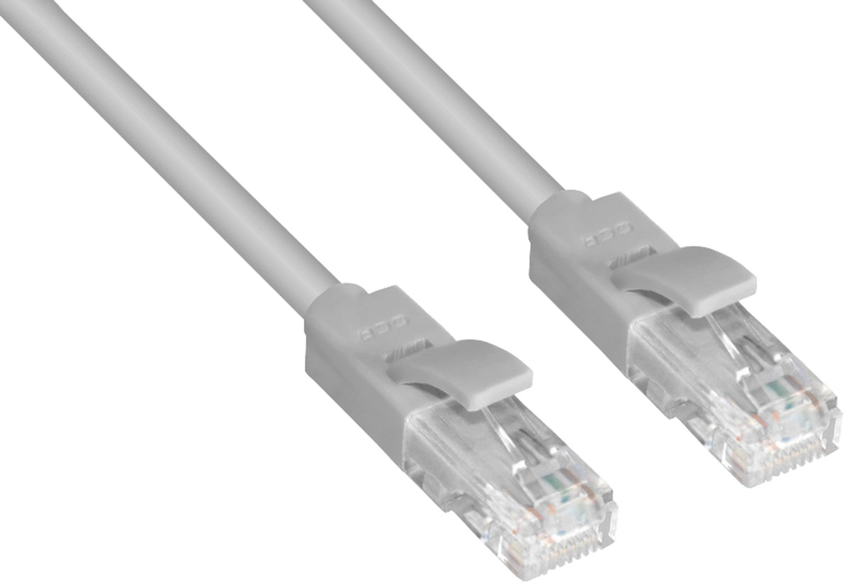 Greenconnect GCR-LNC03-C сетевой кабель (10 м)GCR-LNC03-C-10.0m Greenconnect GCR-LNC03-C сетевой кабель (10 м)GCR-LNC03-C-10.0mВысокотехнологичный современный сетевой кабель Greenconnect GCR-LNC03-C используется для подключения к интернету на высокой скорости.Кабель подходит для подключения персональных компьютеров или ноутбуков, медиаплееров или игровых консолей, а также другой техники и устройств, у которых есть стандартный разъем подключения кабеля для интернета LAN RJ-45. Внешняя оболочка сетевого кабеля Greenconnect изготовлена из экологически чистого ПВХ, соответствующего европейскому стандарту безотходного производства RoHS.
