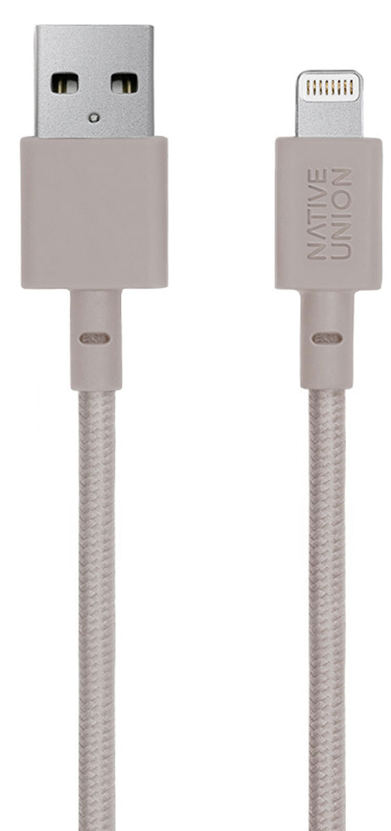 Native Union Belt, Beige кабель Apple Lightning (1,2 м)BELT-L-TAU-2 Native Union Belt, Beige кабель Apple Lightning (1,2 м)BELT-L-TAU-2Native Union Belt Cable - это уникальный аксессуар, который создан с целью подчеркнуть вашу индивидуальность. Кабель с тканевой оплеткой оснащен специальным кожаным ремешком, который предотвращает спутывание и увеличивает срок службы кабеля, не позволяя ему перегибаться. Сертификация Apple MFI.