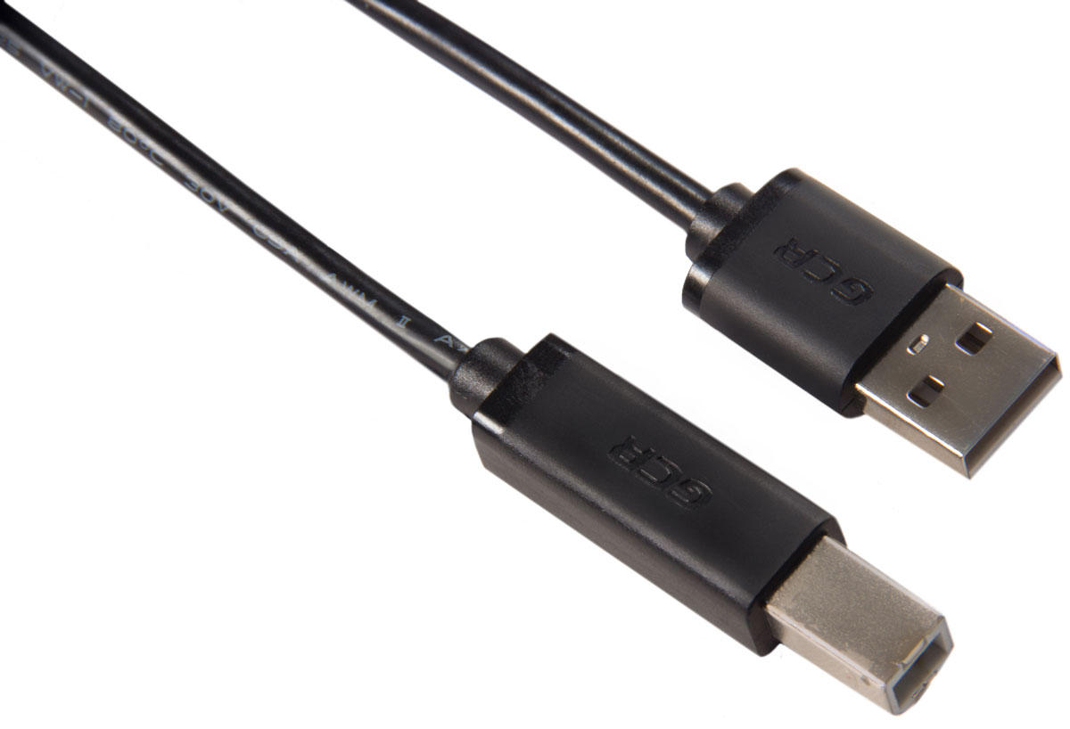 Greenconnect GCR-UPC5M-BB2S кабель USB (1,8 м)GCR-UPC5M-BB2S-1.8m Greenconnect GCR-UPC5M-BB2S кабель USB (1,8 м)GCR-UPC5M-BB2S-1.8mКабель Greenconnect GCR-UPC5M-BB2S необходим для подключения к компьютеру принтера, камеры, сканера, МФУ и других устройств с разъемом BM.Двойное экранирование (сочетание фольгированной и общей оплетки) позволяет обеспечить стопроцентное покрытие кабеля экраном, защиту от внешних помех, высокую прочность.Защита от замерзания USB 2.0 кабеля позволяет ему оставаться мягким, гибким и не ломаться даже при низких температурах.