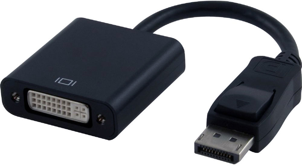 Greenconnect GL-ADP2MDVI адаптер DisplayPortGL-ADP2MDVI Greenconnect GL-ADP2MDVI адаптер DisplayPortGL-ADP2MDVIАдаптер Greenconnect GL-ADP2MDVI является активным, поддерживает режим работы DP++ Multimode и позволяет передавать изображение на несколько устройств воспроизведения. Также адаптер идеально подходит для использования технологии ATI Eyefinity и вывода изображения на несколько DVI мониторов.Данная модель поддерживает разрешение изображения до 1920х1200 / 60 Гц, а значит картинка будет оставаться четкой и динамичной.Благодаря видеочипу DAC (Displyport Active Convert), адаптер не требует высокого напряжения и работает от источника питания разъема DisplayPort. Устройство поддерживает режимы ожидания, обнаружения и автоматический спящий режим, что снижает энергопотребление подключенного экрана.