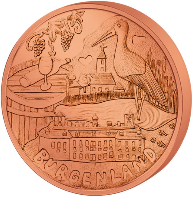 Монета номиналом 10 евро 