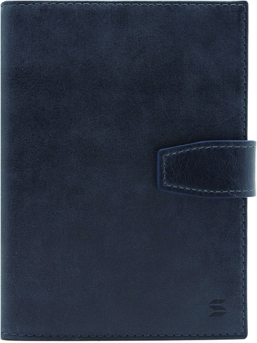 Обложка для документов Soltan, цвет: темно-синий. 075 11 17