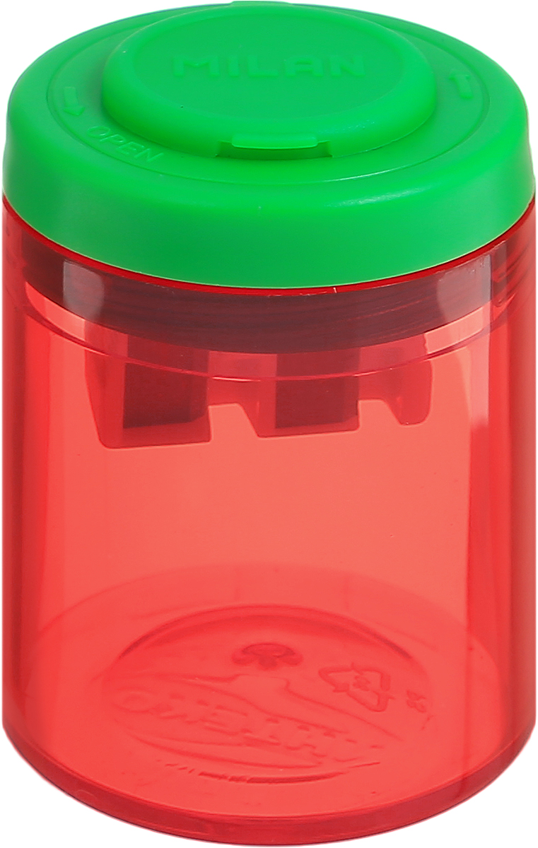 Milan Точилка Collection с контейнером цвет красный зеленый