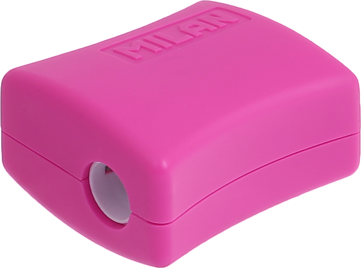 Milan Точилка Double с контейнером цвет розовый