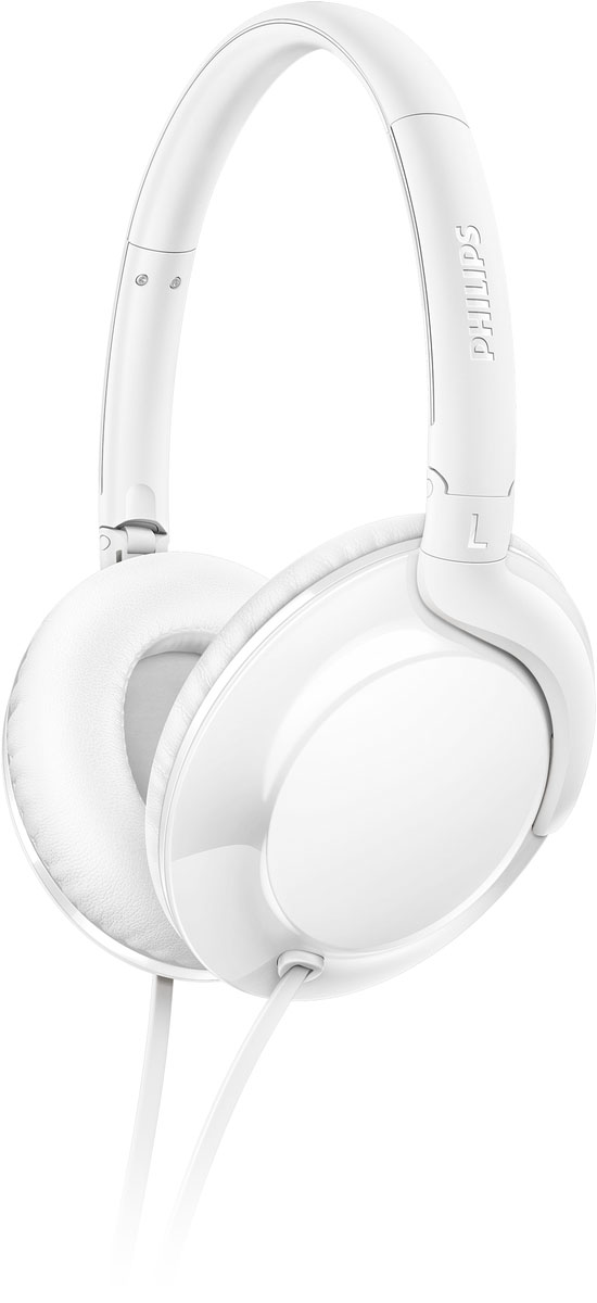 Philips SHL4600WT/00 наушникиSHL4600WT/00 Philips SHL4600WT/00 наушникиSHL4600WT/00Воплощение элегантности и лаконичности: надежные наушники Philips SHL4600WT/00 отличаются четкими линиями современного дизайна и утонченной конструкцией. Они созданы для обеспечения чистоты звучания и удобства при использовании в течение всего дня, а также имеют компактную складную конструкцию.Расположенные под углом 32-мм излучатели высокой мощности обеспечивают воспроизведение чистого, четкого звука и насыщенных басов.Плоский кабель защищает наушники от спутывания, а фиксатор кабеля обеспечивает его долговечность.Мягкие амбушюры и излучатели, расположенные под углом, идеально комфортные при длительном ношении.Сверхлегкая конструкция и утонченный дизайн для полного комфорта в дороге.