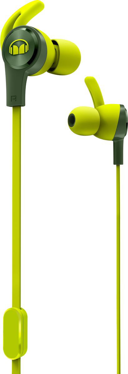 Monster iSport Achieve, Green наушники137091-00 Monster iSport Achieve, Green наушники137091-00Вставные спортивные наушники iSport Achieve с запатентованными технологиями Monster - лучшие в своем ценовом сегменте.Эксклюзивное крепление SecureFit от Monster позволяет наушникам оставаться на месте в течении самой подвижной тренировки в тренажерном зале. Высокая шумоизоляция позволит сосредоточиться на треках, а покрытие с защитой от пота добиться наибольшей интенсивности тренировок с максимальным комфортом.