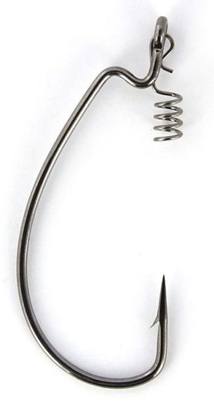 Крючки офсетные Yoshi Onyx Big Eye, с пружинкой, №5/0, 5 шт97437 Крючки офсетные Yoshi Onyx Big Eye, с пружинкой, №5/0, 5 шт97437Офсетные кованные крючки Yoshi Onyx Big Eye с химической заточкой выполнены из высококачественной стали. Но острота и прочность это не главные их достоинства. Во-первых, крючки спроектированы с увеличенным ушком, благодаря чему, теперь не придется тщательно выбирать для них разборный груз. Даже самая толстая проволока любой чебурашки с легкостью пройдет в ушко. Это обеспечит подвижность и легкость шарнирного монтажа. А во-вторых, производитель положил в упаковку еще и волшебный бонус - пружинки для монтажа силиконовых приманок. Пружинки нужны для того, чтобы при поклевках приманка, как это частенько бывает не измочаливалась и не рвалась. Наши эксперты заметили, что при монтаже силикона на пружину, приманка живет в несколько раз дольше, чем при ее классическом монтаже на офсетный крючок.