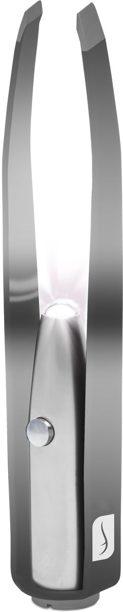 Flo Маникюрные щипцы Led Illuminating Tweezers, с LED-фонариком, цвет: черныйFP-810-601B Flo Маникюрные щипцы Led Illuminating Tweezers, с LED-фонариком, цвет: черныйFP-810-601BИзготовлено из прочной нержавеющей стали. В пинцет встроена яркая светодиодная лампа. Можно провозить в ручной клади.Способ применения: Снимите защитный пластик на кнопке используйте фонарик для подсвечивания самых тонких волосков.Состав: Аллюминий, сталь, светодиодная лампа.