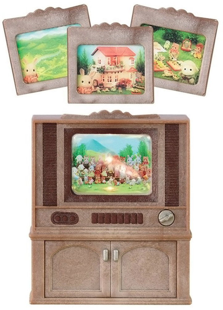 Sylvanian Families игровой набор Цветной телевизор, в цветовом ассортименте sylvanian families набор цветной телевизор