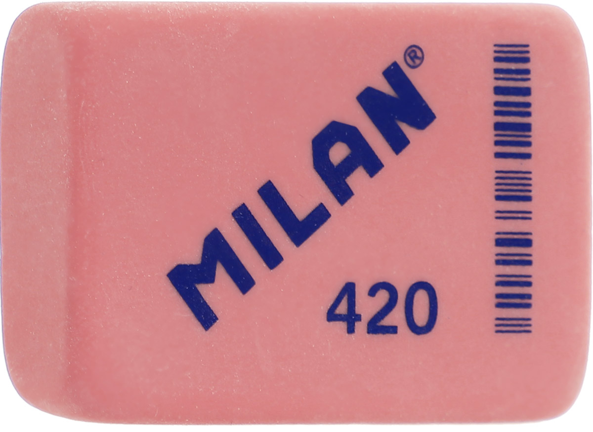 Milan Ластик 420 прямоугольный цвет красныйCMM420_красный Milan Ластик 420 прямоугольный цвет красныйCMM420_красныйПоликомпонентный ластик Milan традиционной формы имеет высокую абсорбцию и великолепную структуру.