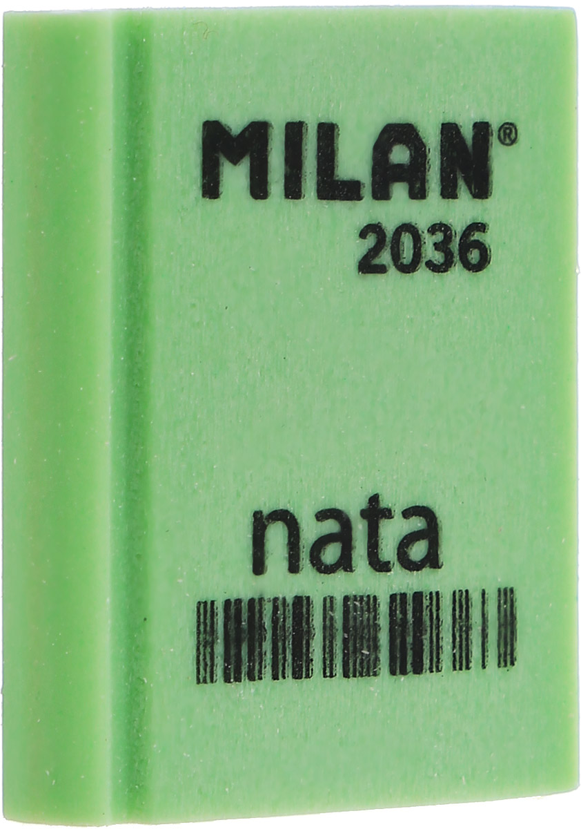 Milan Ластик Nata 2036 прямоугольный цвет зеленыйCPM2036_зелёный Milan Ластик Nata 2036 прямоугольный цвет зеленыйCPM2036_зелёныйЛастик Milan Nata 2036 предназначен для графитовых карандашей любой толщины.Наиболее эффективный для точного и аккуратного удаления контуров и штрихов, сделанных твердыми карандашами.