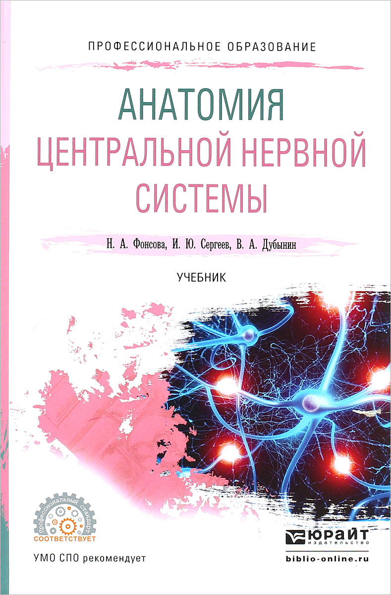 Анатомия центральной нервной системы. Учебник. Н. А. Фонсова, И. Ю. Сергеев, В. А. Дубынин