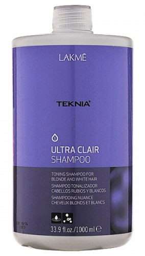 Lakme Шампунь тонирующий для светлых оттенков волос Shampoo, 1000 мл