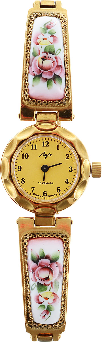 Часы наручные женские Луч Классическая коллекция, цвет: золотой. 81379515